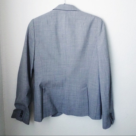 Banana Republic Wool Gray Stretch Career Blazer - Picture 5 of 7